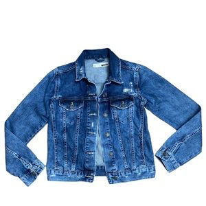 Topshop Moto Jean Jacket